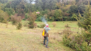 Cacciatore nella Zac Monna Pica