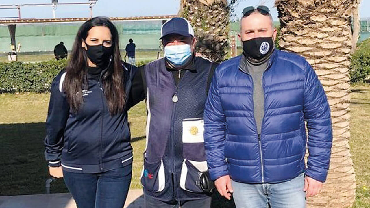 Doto di gruppo Michele Sollami con Cristina Russo e Adriano Avveduto