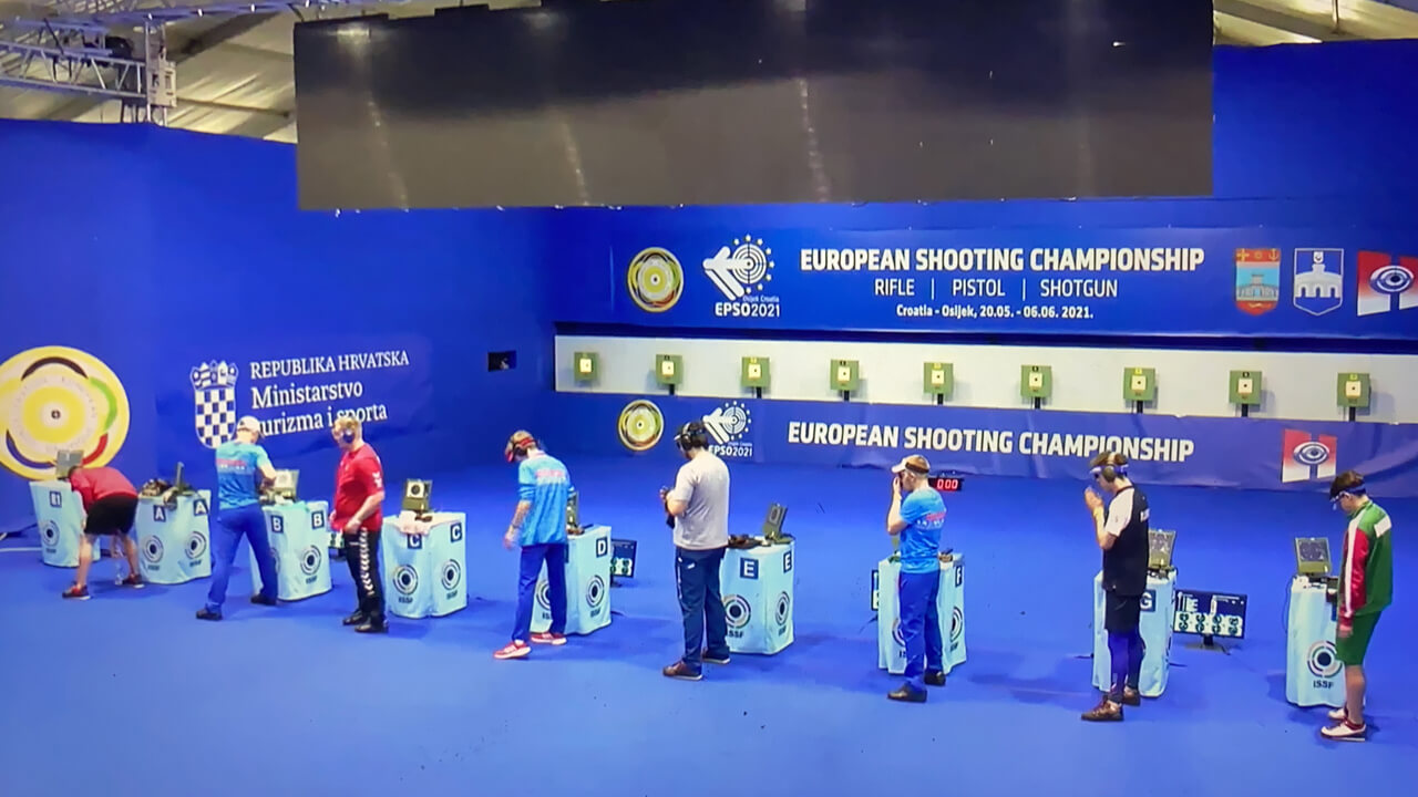 A OSIJEK 2 ORI E 1 ARGENTO PER FEDERICO NILO MALDINI AUDIO