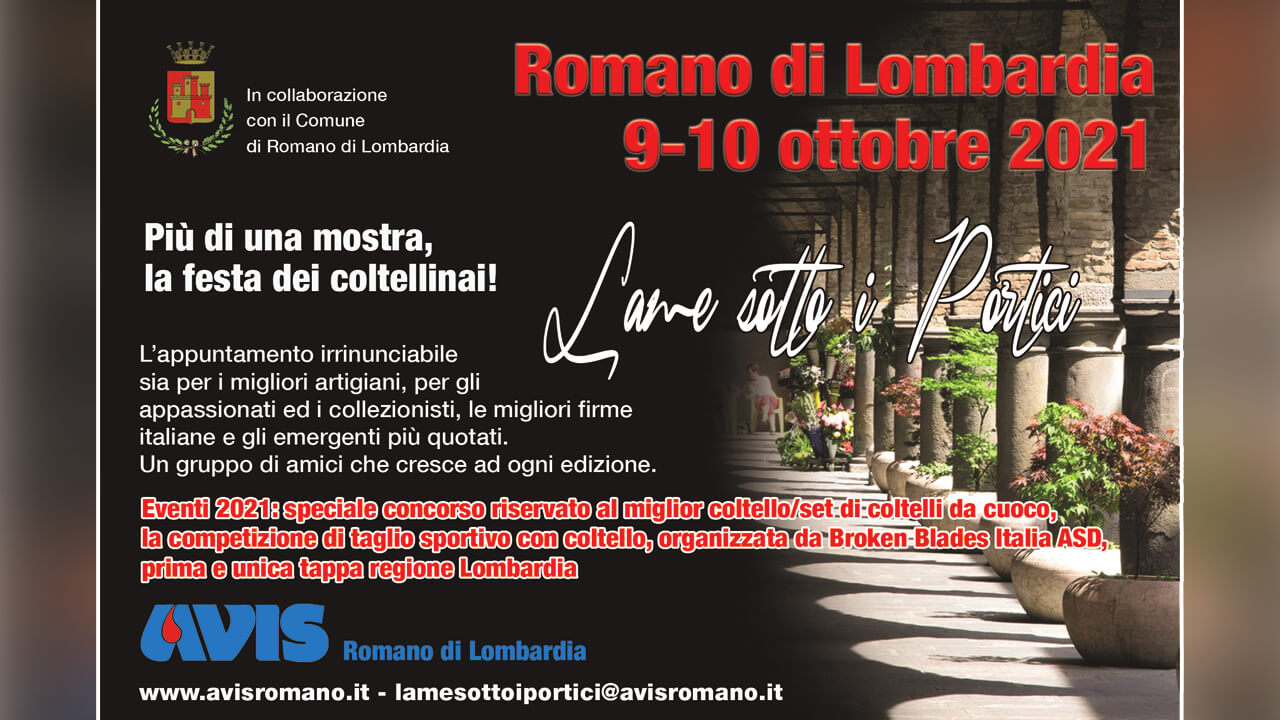 locandina “Lame sotto i portici”