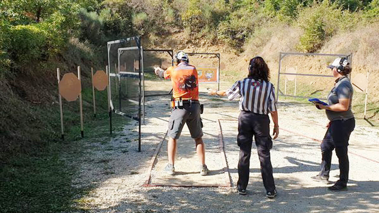 Campo di tiro dinamico sportivo
