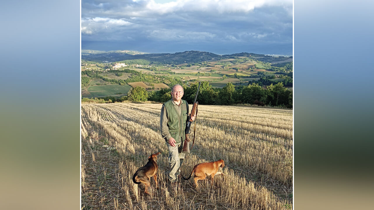 Il presidente di Federcaccia Umbria, Simone Petturiti