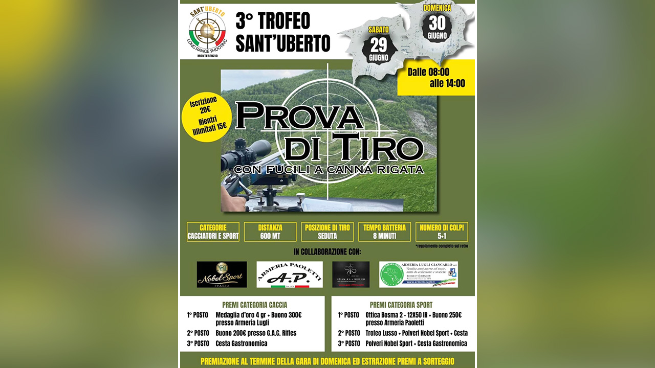 3° Trofeo Sant’Uberto