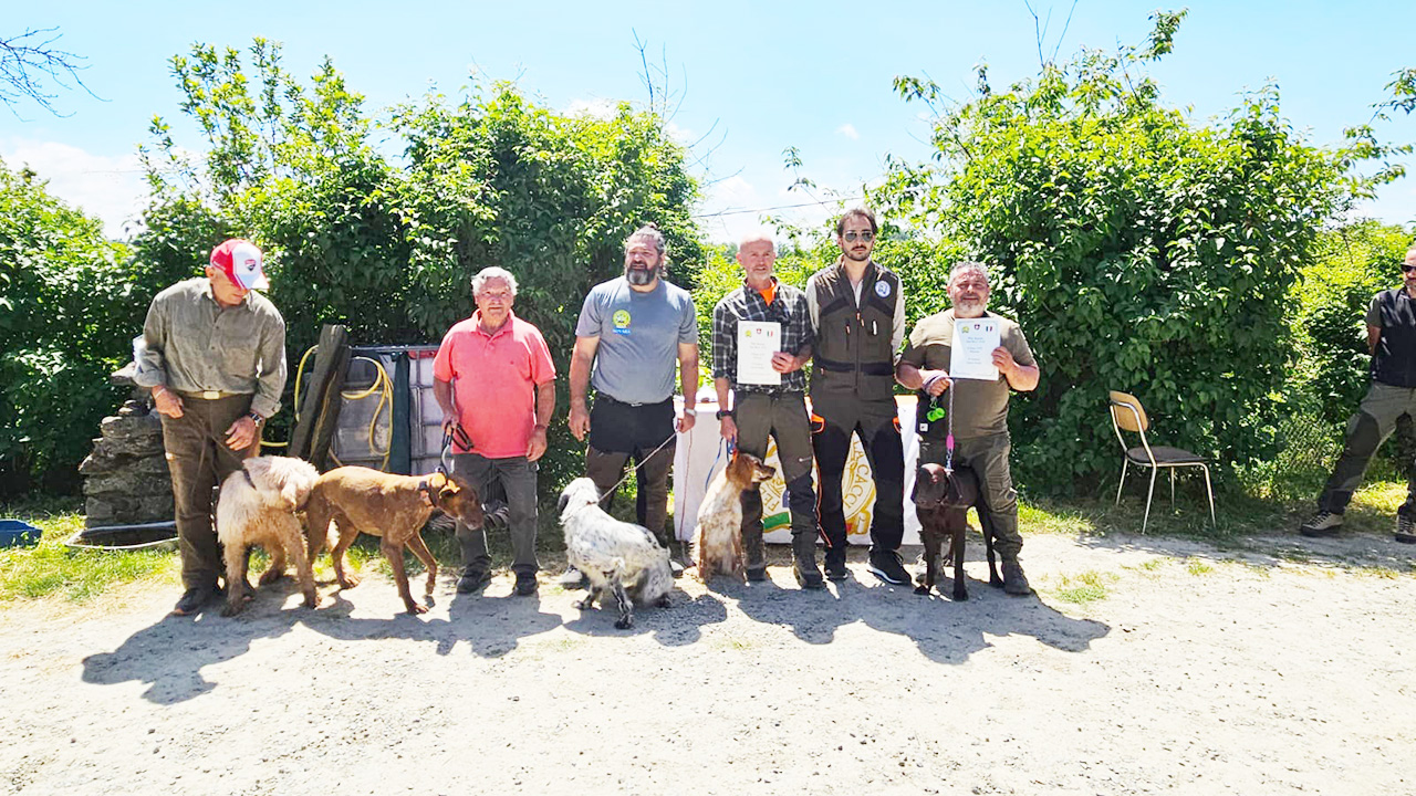 Foto gruppo cacciatori