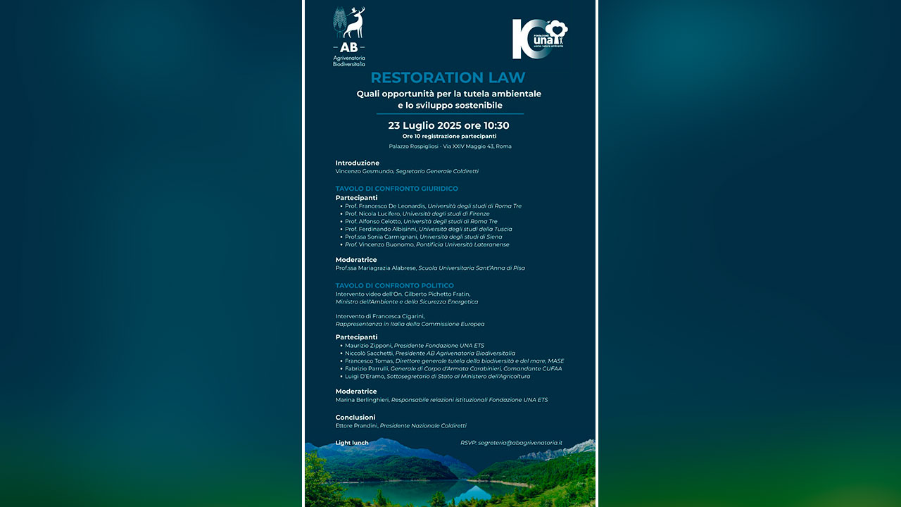 Convegno Restoration Law Roma