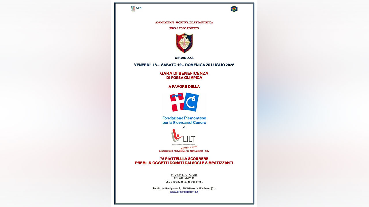 Gara beneficenza Tav Pecetto