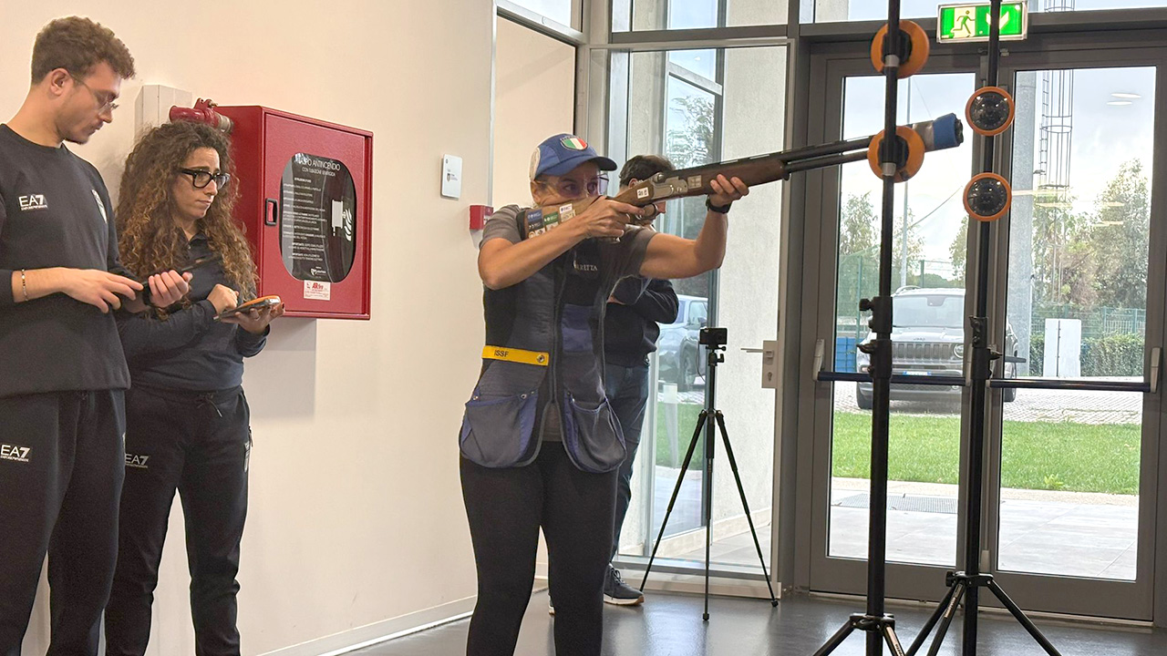 allenamento tiro a volo