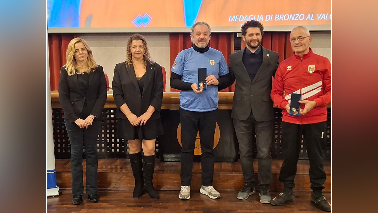 Atleti Fidasc Marche premiati dal Coni