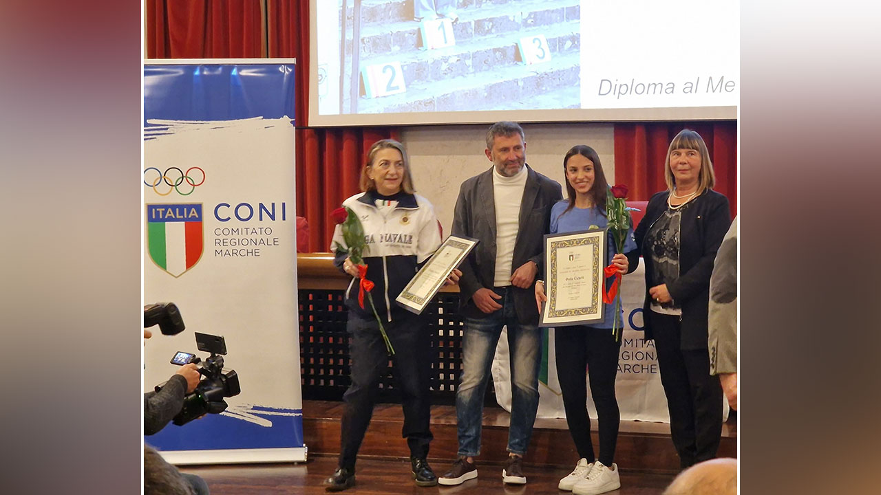Atleti Fidasc Marche premiati dal Coni