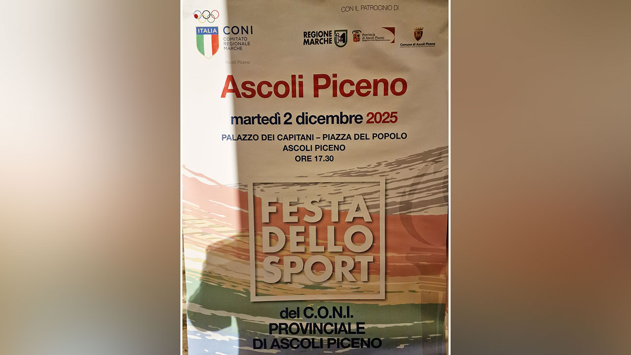 Atleti Fidasc Marche premiati dal Coni