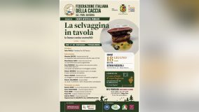 A RAVENNA “LA SELVAGGINA IN TAVOLA”, SERATA ENOGASTRONOMICA APERTA A TUTTI - AUDIO locandina selvaggina in cucina