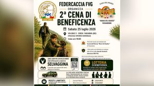 locandina cena di beneficenza