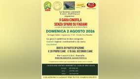 A PANTALLA (PG) LA DECIMA EDIZIONE DELLA PROVA CINOFILA A SCOPO DI RIPOPOLAMENTO Prova Pantalla