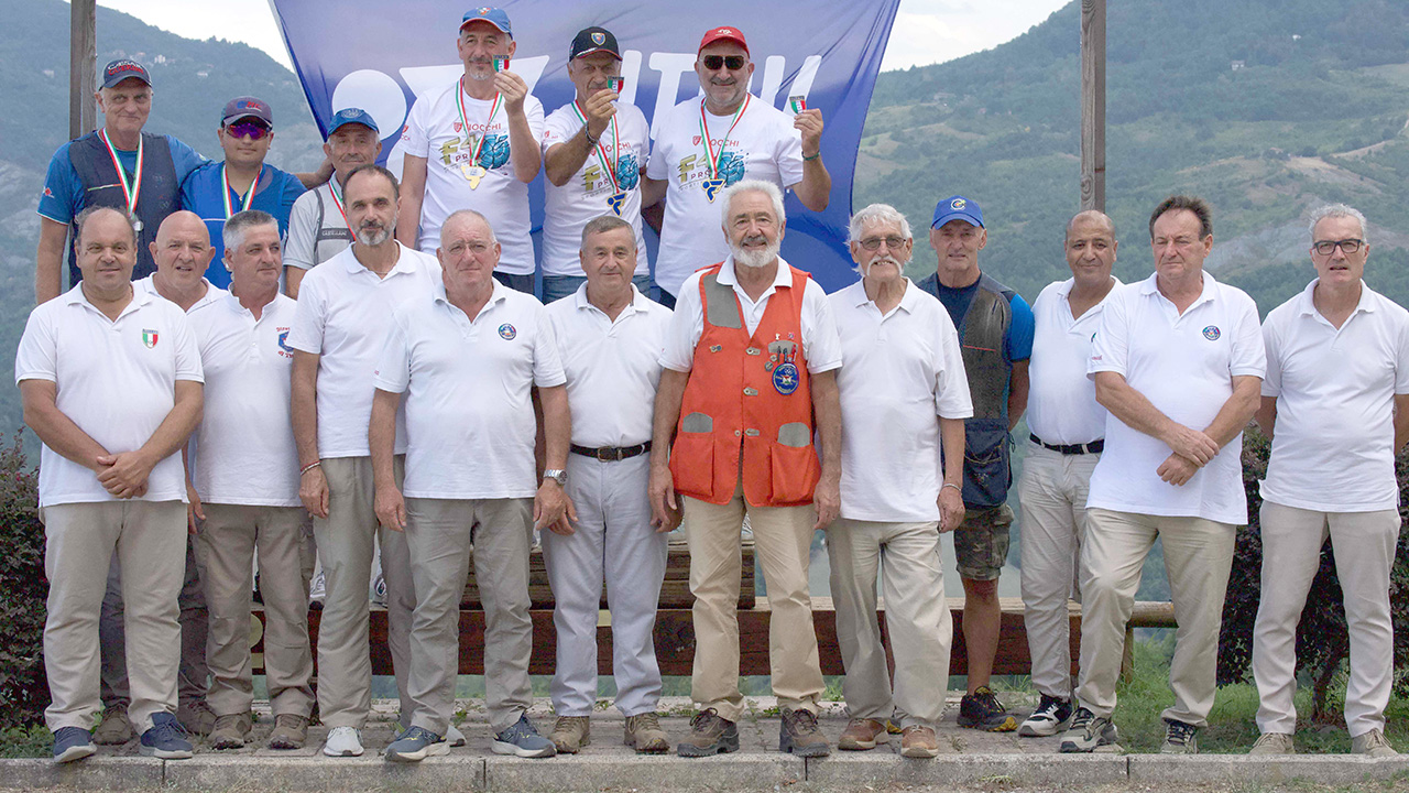 podio tiro a volo