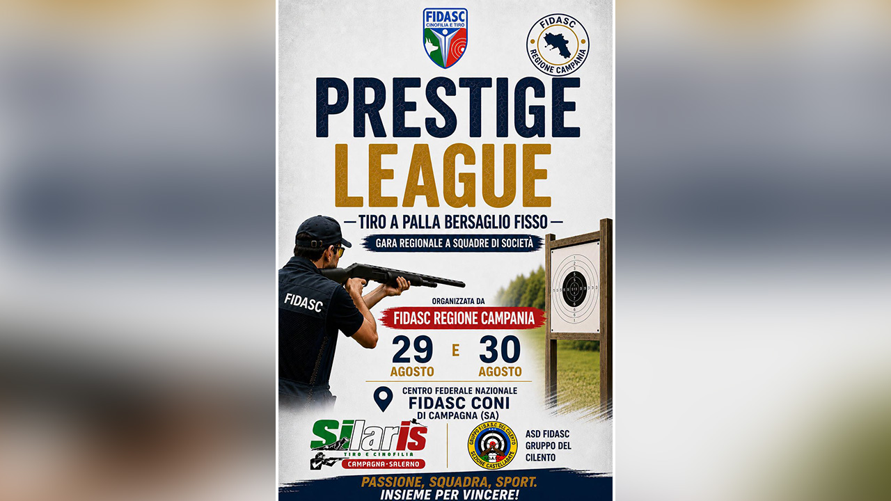 locandina gara tiro sportivo