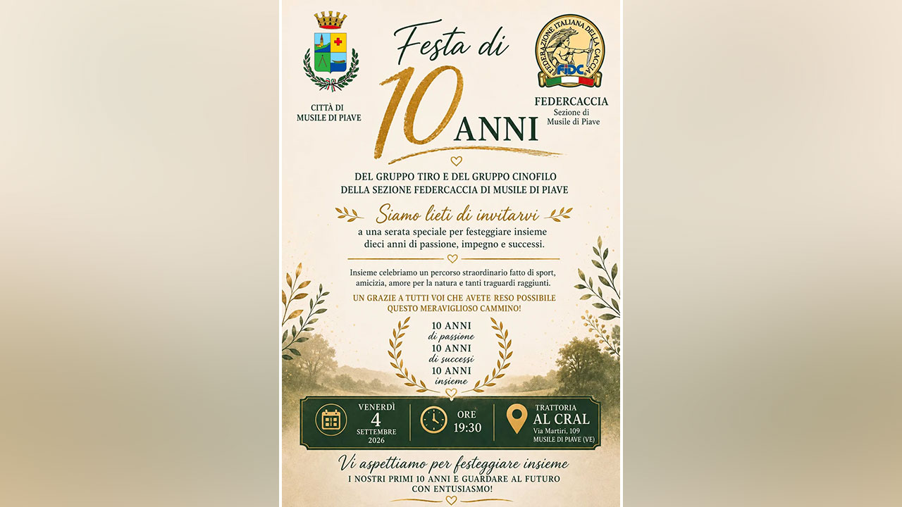 Premiazioni FIDC Musile di Piave