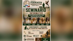 locandina gara cinofila