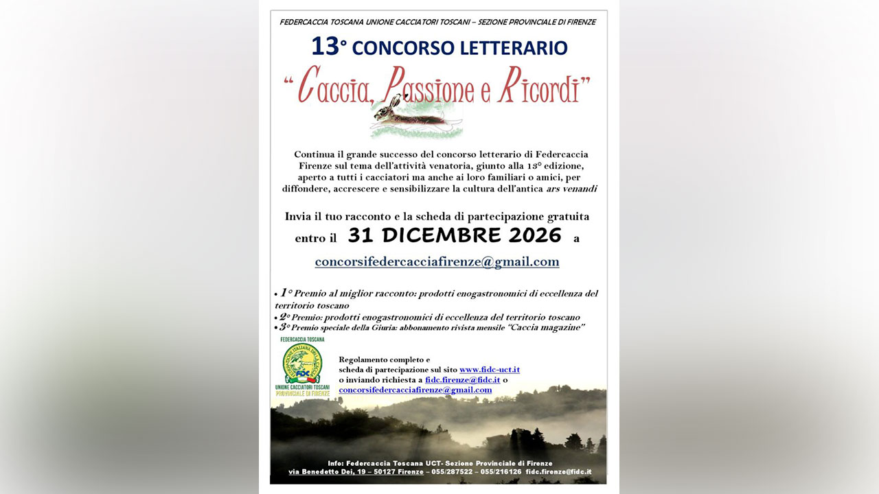 Concorso Federcaccia Firenze
